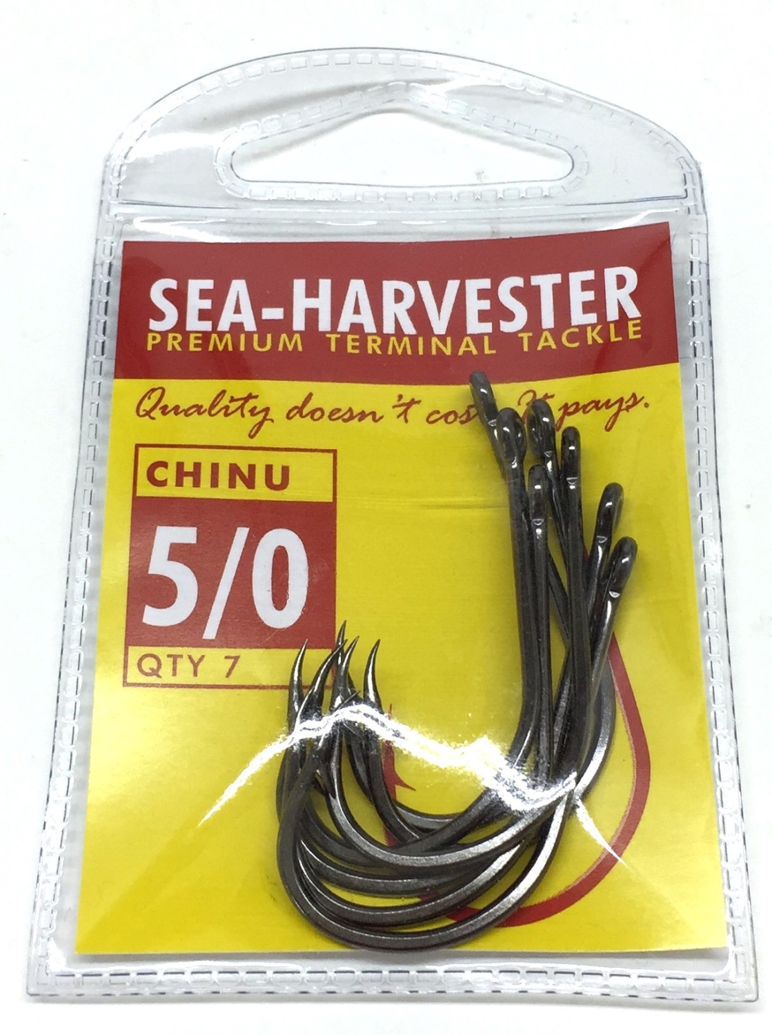Sea Harvester Chinu Hooks: 5/0: Small